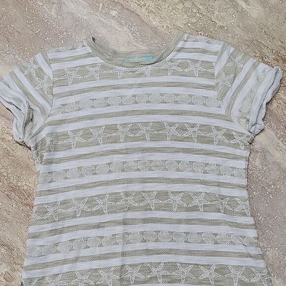 ANTHONY'S RESORT WEAR WOMENS MESH STYLE BEACH TOP SIZE MEDIUM - Picture 2 of 7